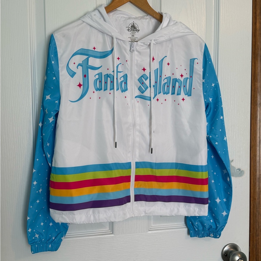 Disney Parks Authentic Fantasyland Windbreaker XS